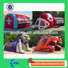 Inflatable toy football baseball sport tunnel rental cheap price for sale